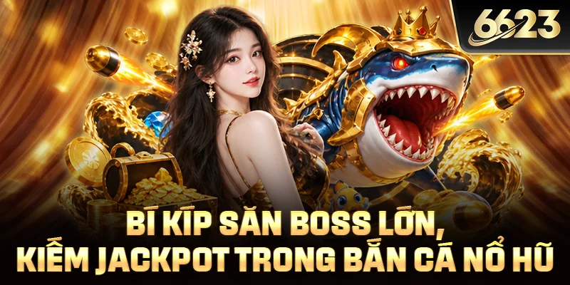 Bí kíp săn Boss lớn, kiếm Jackpot trong bắn cá nổ hũ