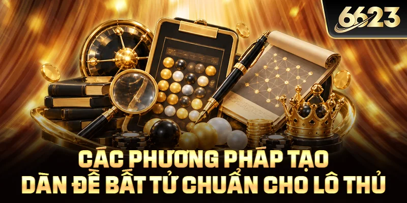 Các phương pháp tạo dàn đề bất tử chuẩn cho lô thủ