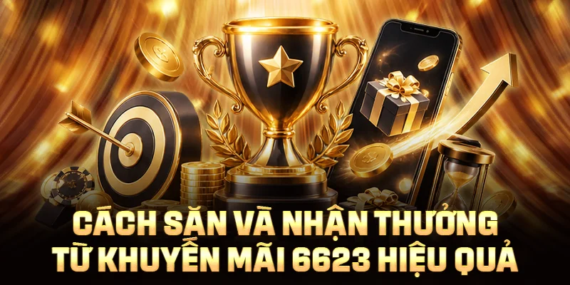 Cách săn và nhận thưởng từ khuyến mãi 6623 hiệu quả