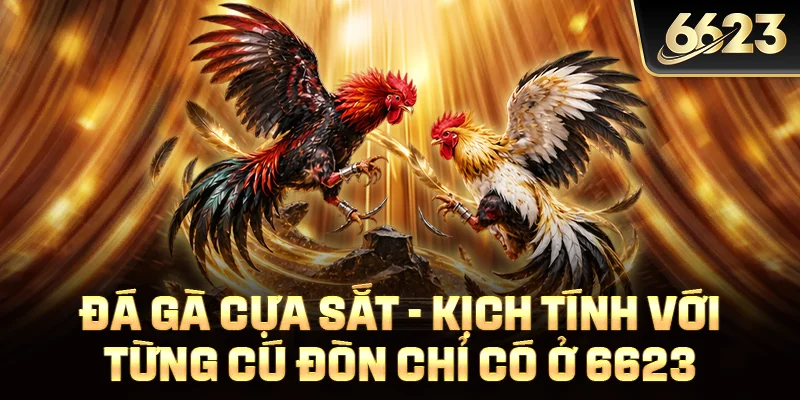 Đá Gà Cựa Sắt - Kịch Tính Với Từng Cú Đòn Chỉ Có Ở 6623
