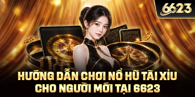 Hướng dẫn chơi nổ hũ tài xỉu cho người mới tại 6623