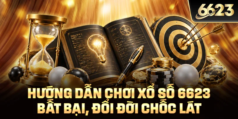Hướng dẫn chơi xổ số 6623 bất bại, đổi đời chốc lát