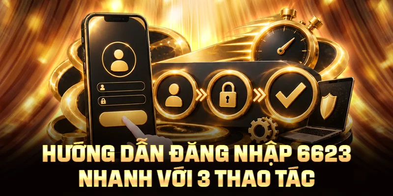 Hướng dẫn đăng nhập 6623 nhanh với 3 thao tác