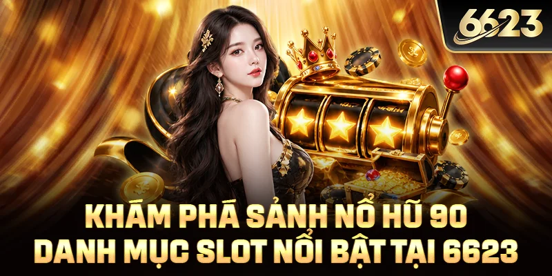 Khám Phá Sảnh Nổ Hũ 90: Danh Mục Slot Nổi Bật Tại 6623