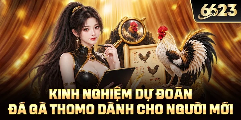 Kinh nghiệm dự đoán đá gà Thomo dành cho người mới