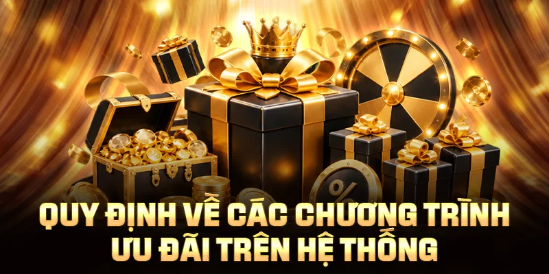 Quy định về các chương trình ưu đãi trên hệ thống